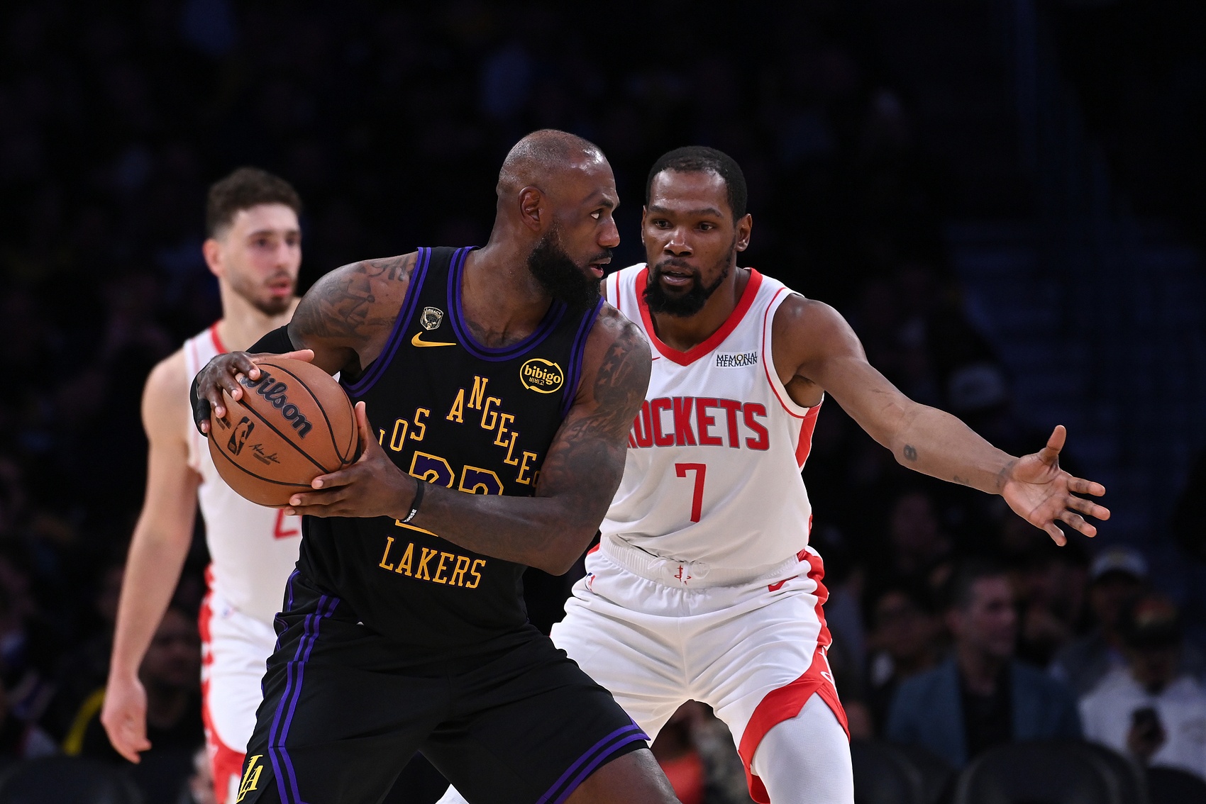 火箭0-2湖人：杜兰特9失误，角色球员三分24.1%成死穴