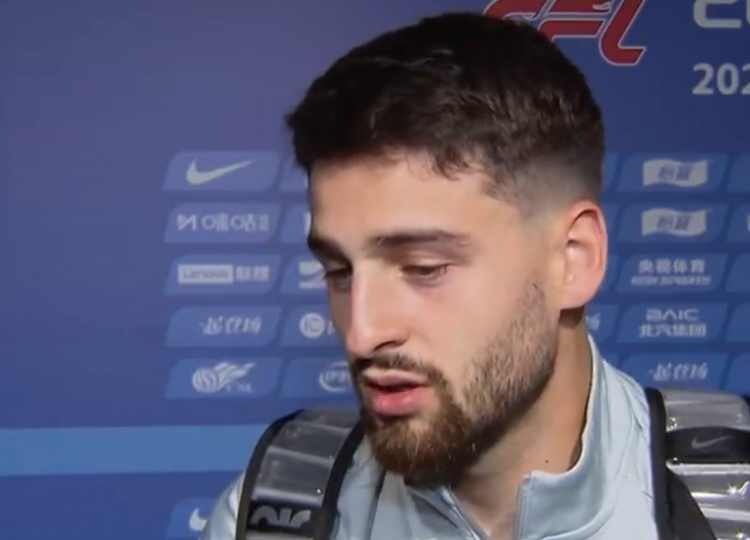 津门虎4-2工体擒国安，哈达斯传射：需在更多比赛站出来