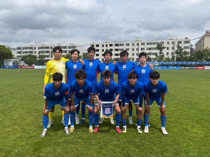 上海申花U20 7-2横扫湖北青年星 四轮不败强势出线
